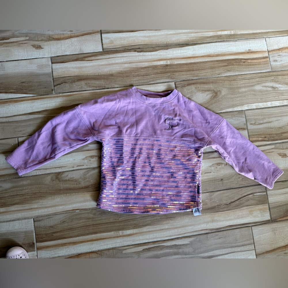 Walt Disney World 50th Anniversary EARidescent Sequined Spirit Jersey